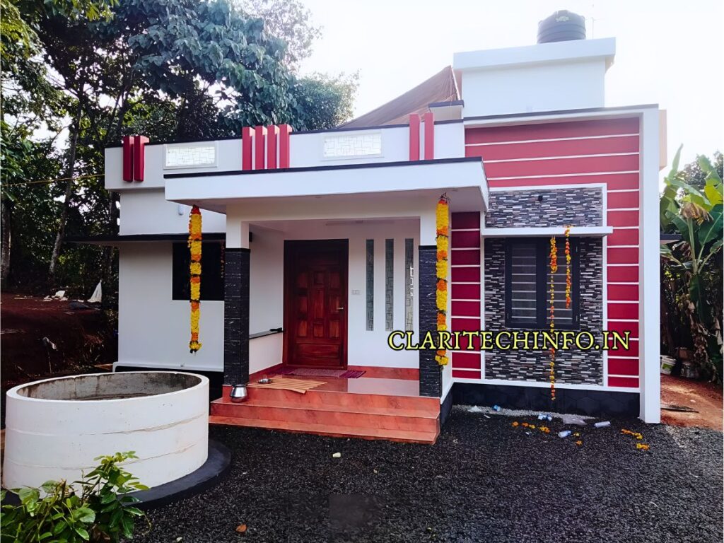2bhk house plan (1) 2 bhk kerala home